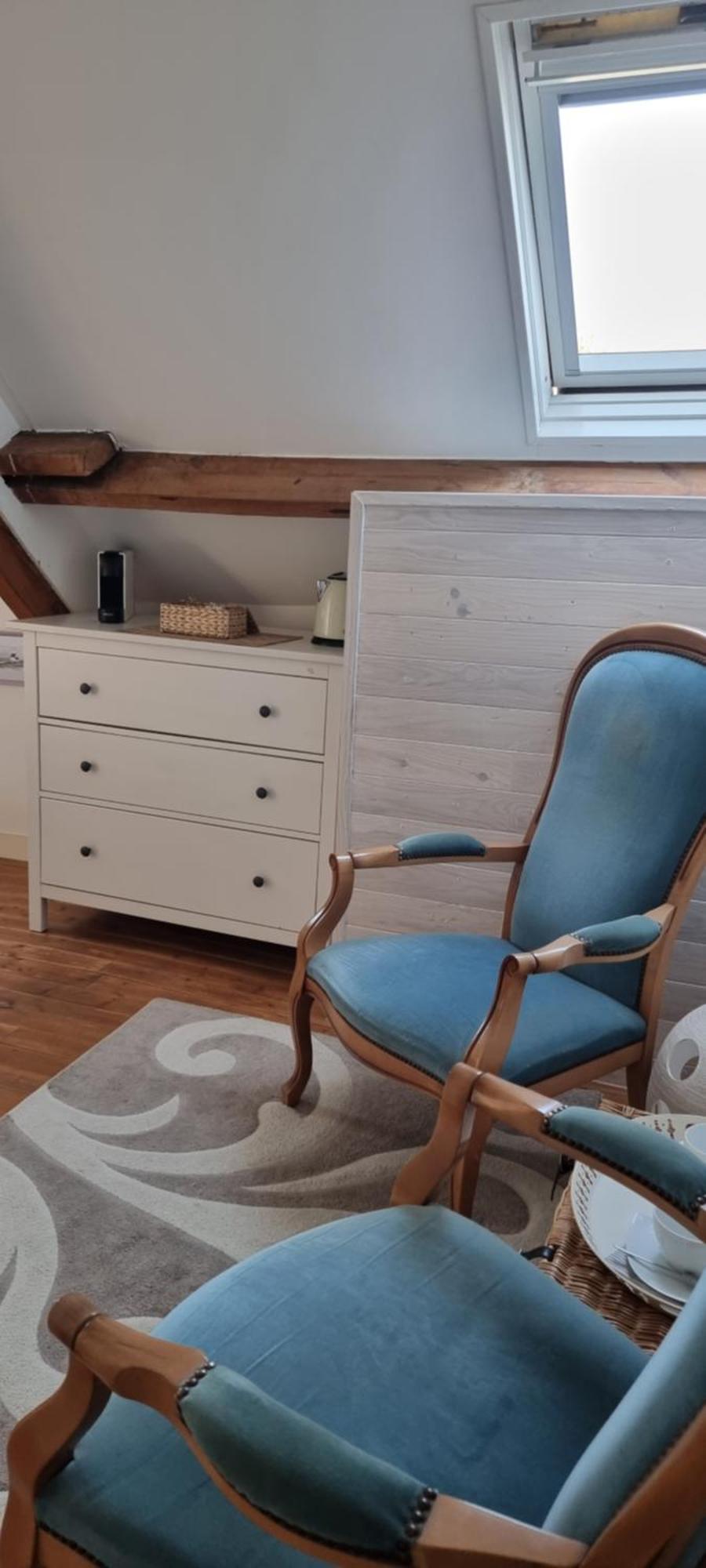 Chambres D'Hotes Ferme De La Baie Roz sur Couesnon Ruang foto